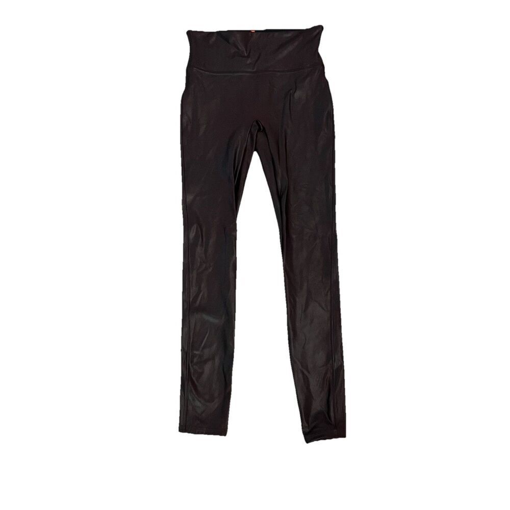 Spanx‎ Leggings Medium Burgundy